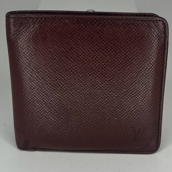 🤎Louis Vuitton Brown Taiga Leather Bifold Wallet | PRELOVED!!🤎 - Picture 1 of 13